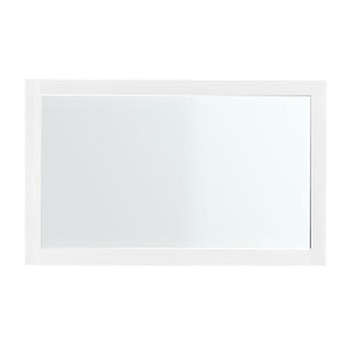 42" Mirror - White - Golden Elite Deco