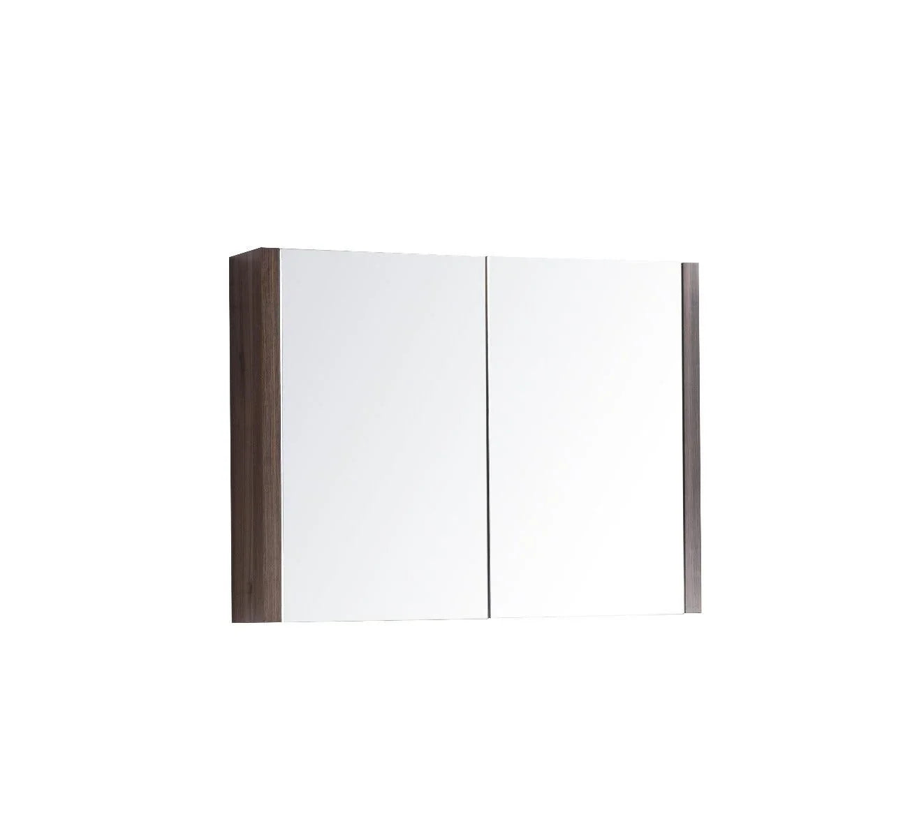 36" Medicine Cabinet - Walnut - Golden Elite Deco