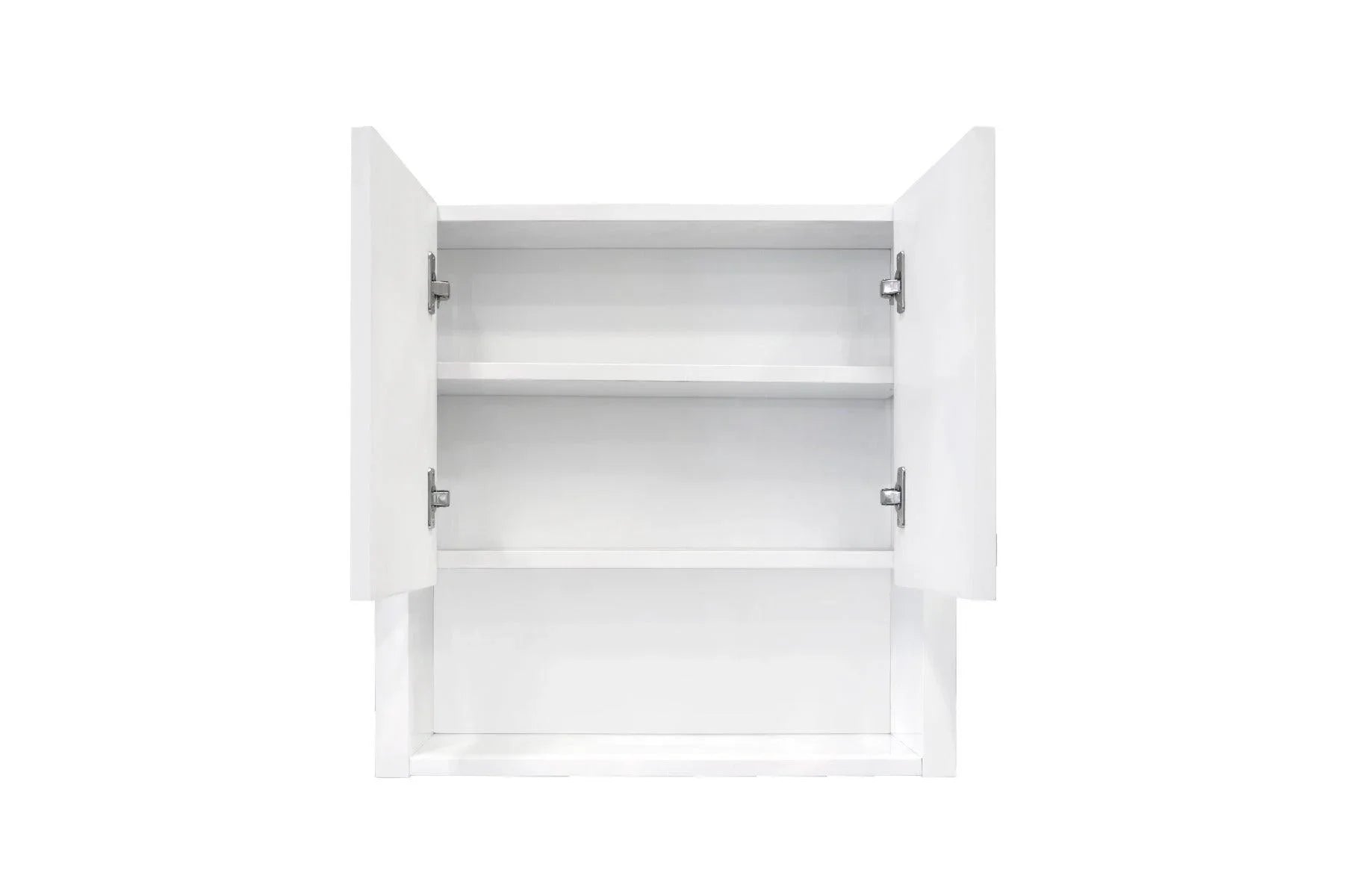 24" Toilet Topper - White - Golden Elite Deco