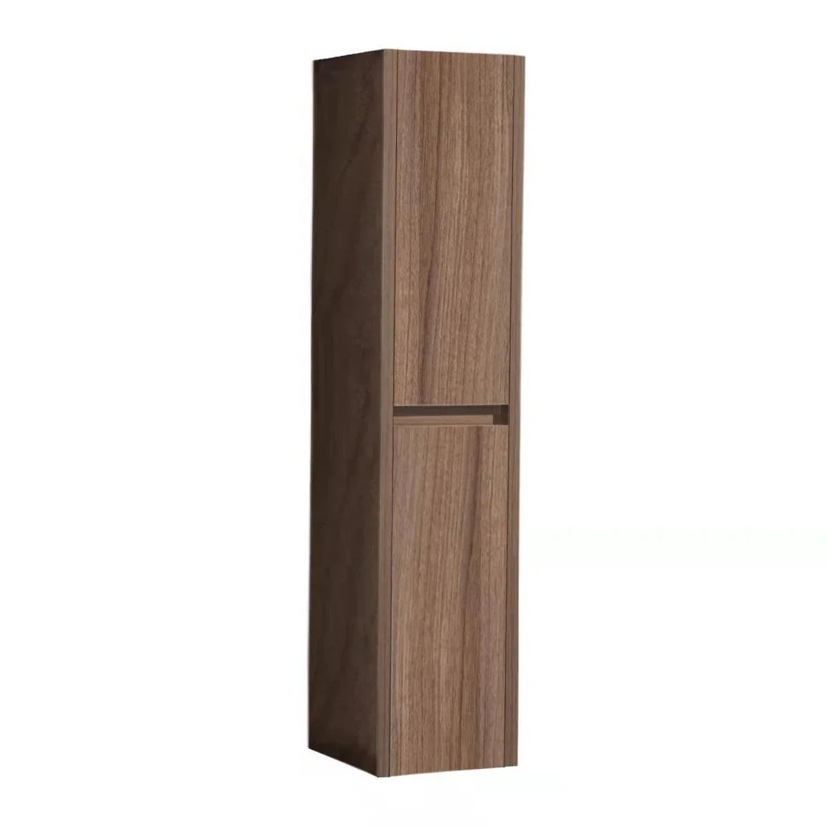 Bathroom Side Cabinet - Walnut - Golden Elite Deco