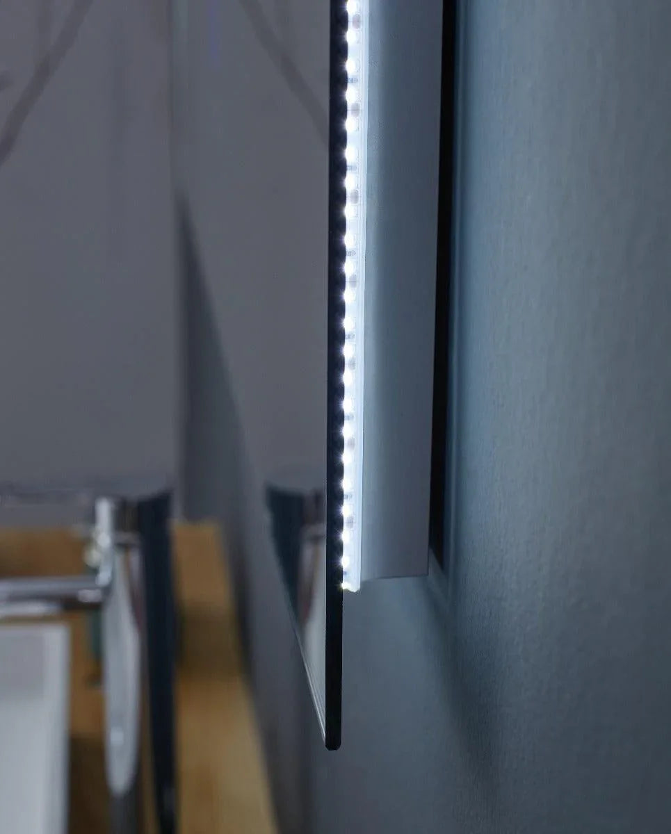 36" LED Touch Screen Mirror with Integrated Bluetooth - Golden Elite Deco