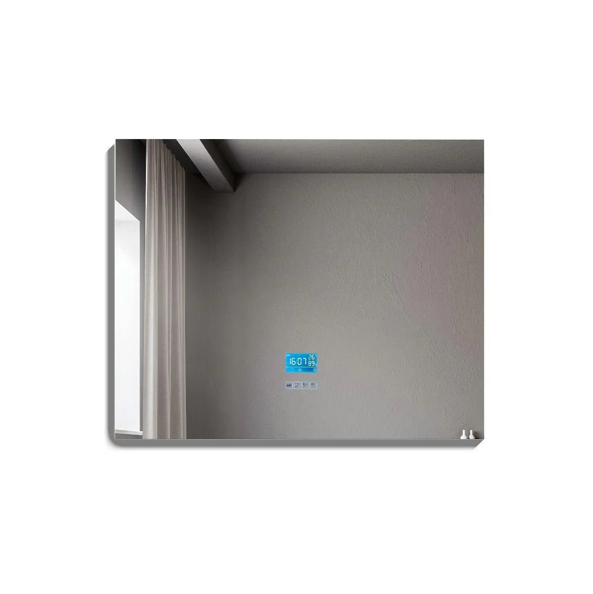 36" LED Touch Screen Mirror with Integrated Bluetooth - Golden Elite Deco