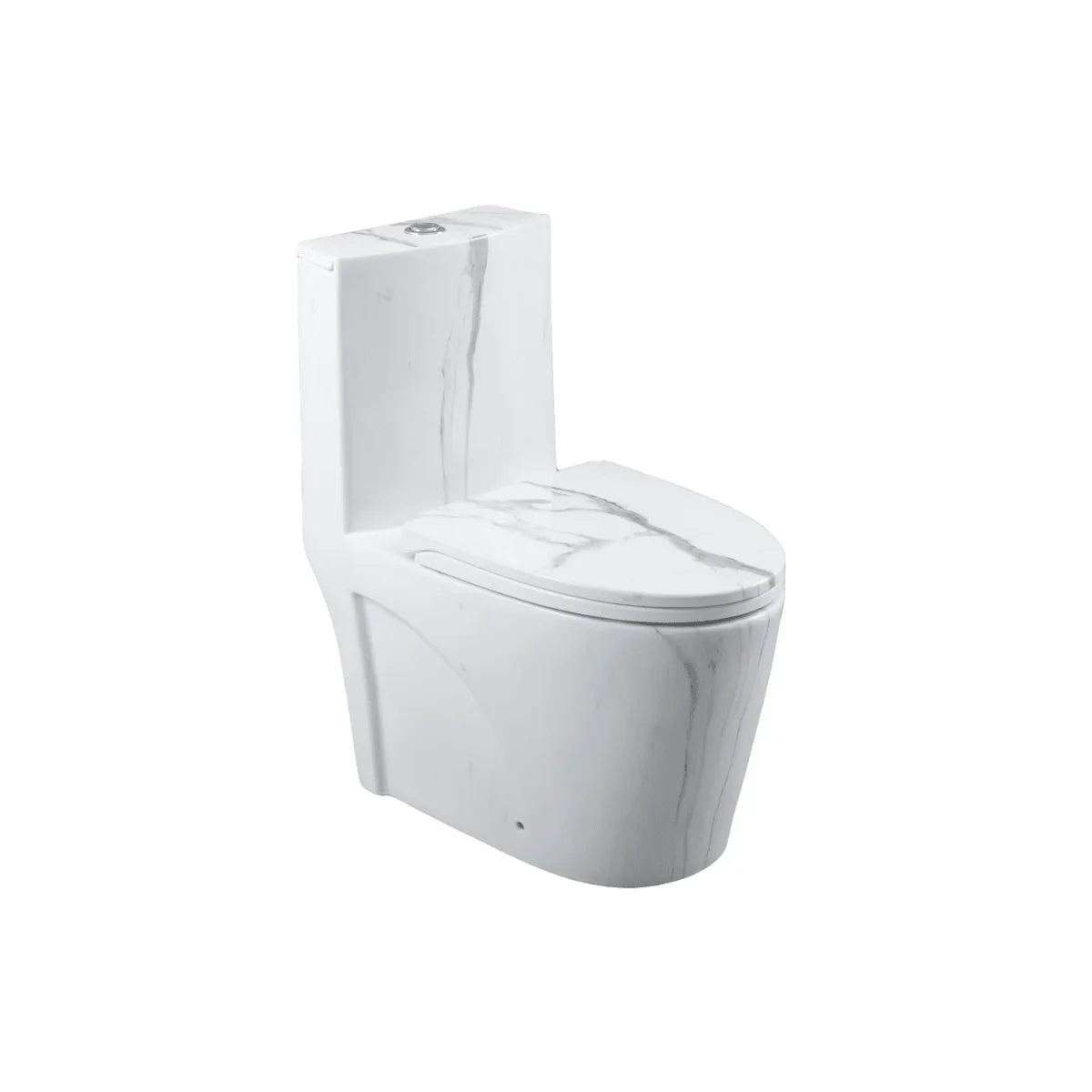 One Piece Marble Toilet - Catania - Golden Elite Deco