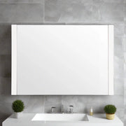 42" Melrose Mirror - White - Golden Elite Deco