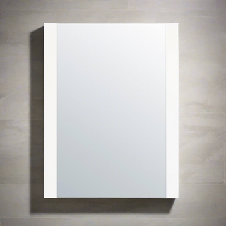 24" Melrose Mirror - White