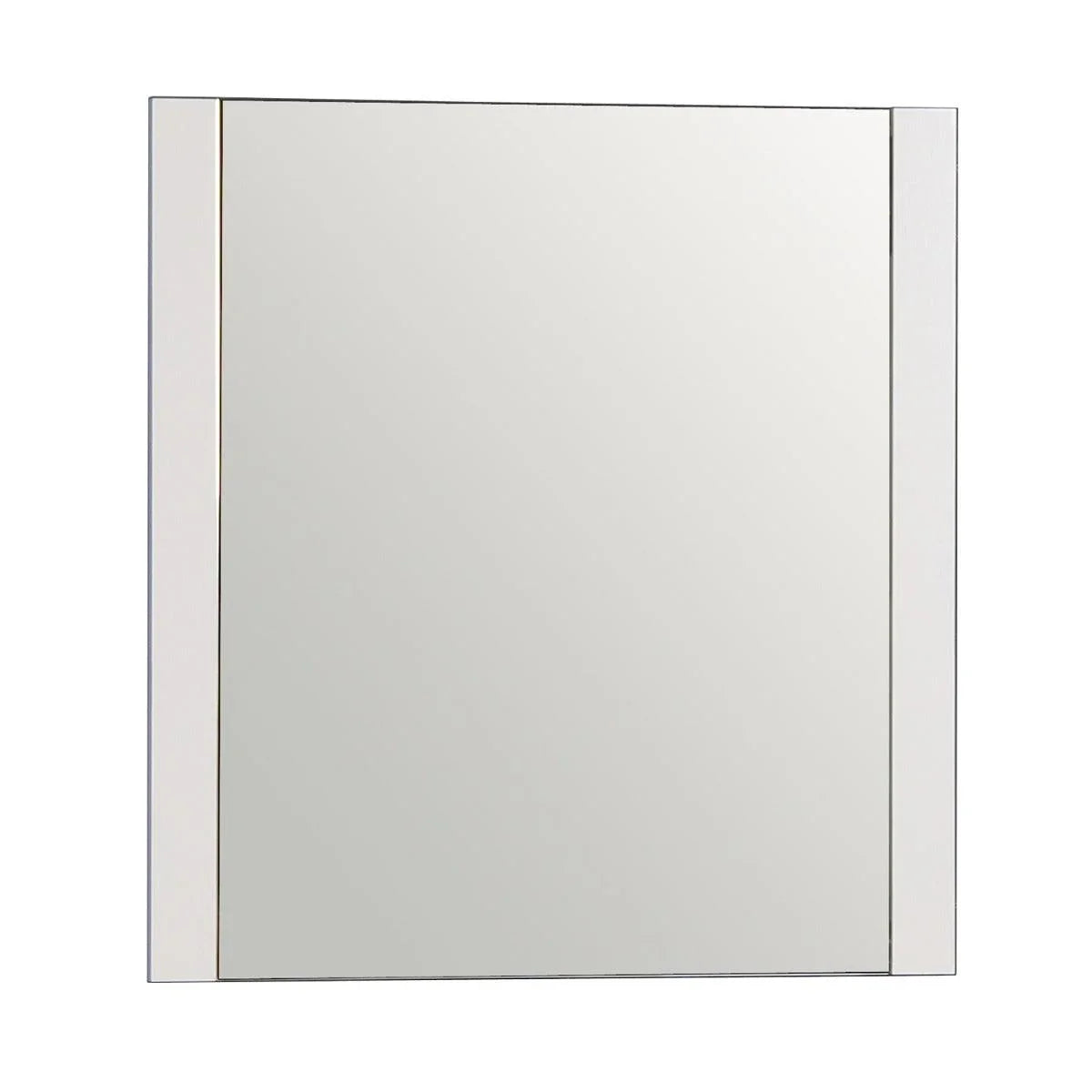 30" Melrose Mirror - White - Golden Elite Deco