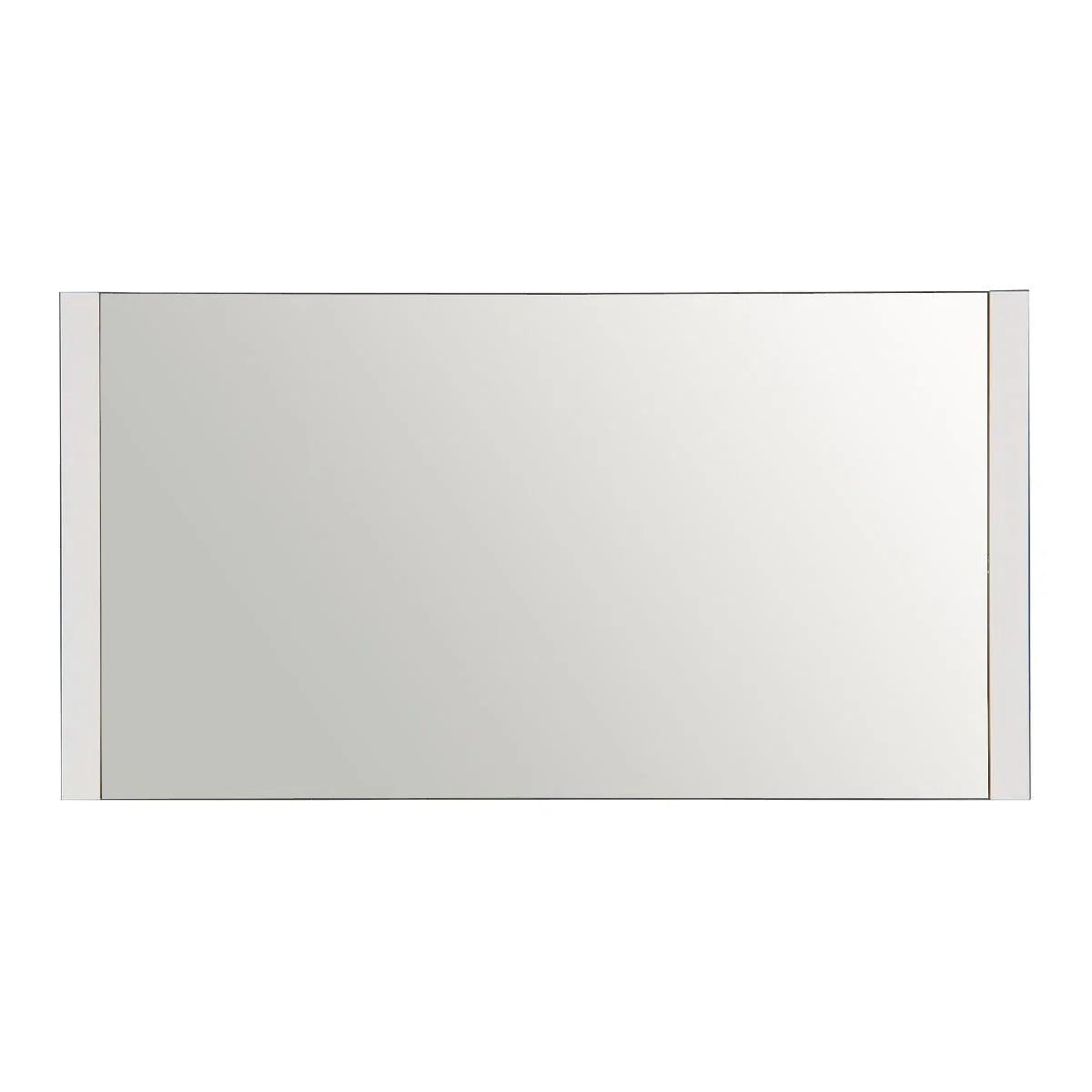 57" Melrose Mirror - White - Golden Elite Deco