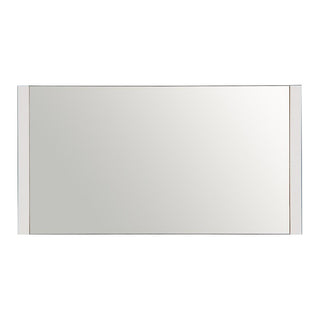 57" Melrose Mirror - White - Golden Elite Deco