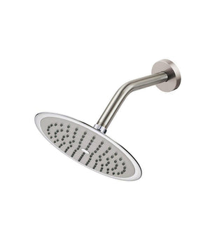 Showerhead Brushed Nickel - Round - Golden Elite Deco