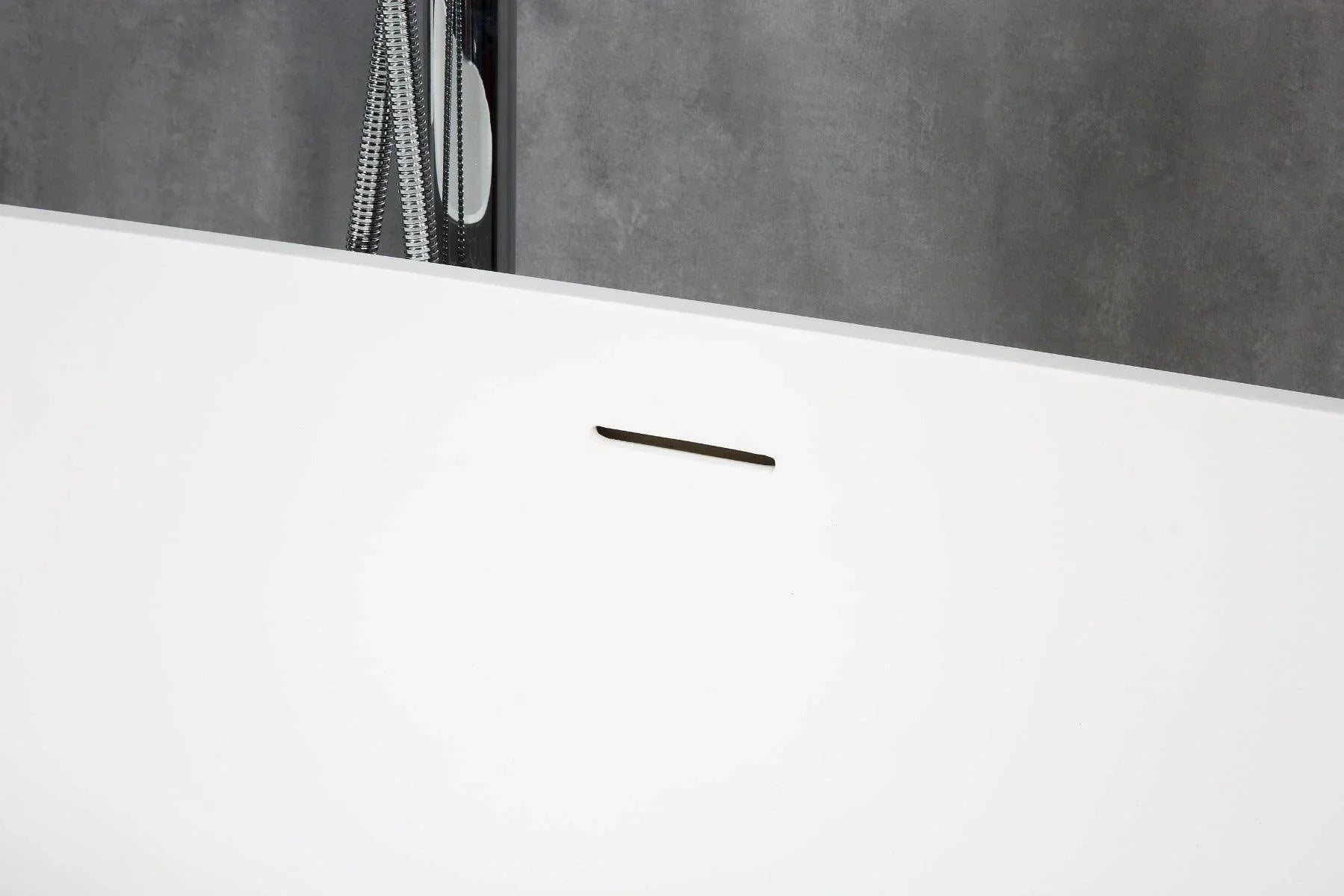 67" Bathtub Oceania - Stone - FREE DELIVERY - Golden Elite Deco