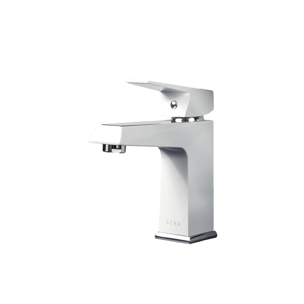 Faucet Prismatic - White and Chrome - Golden Elite Deco
