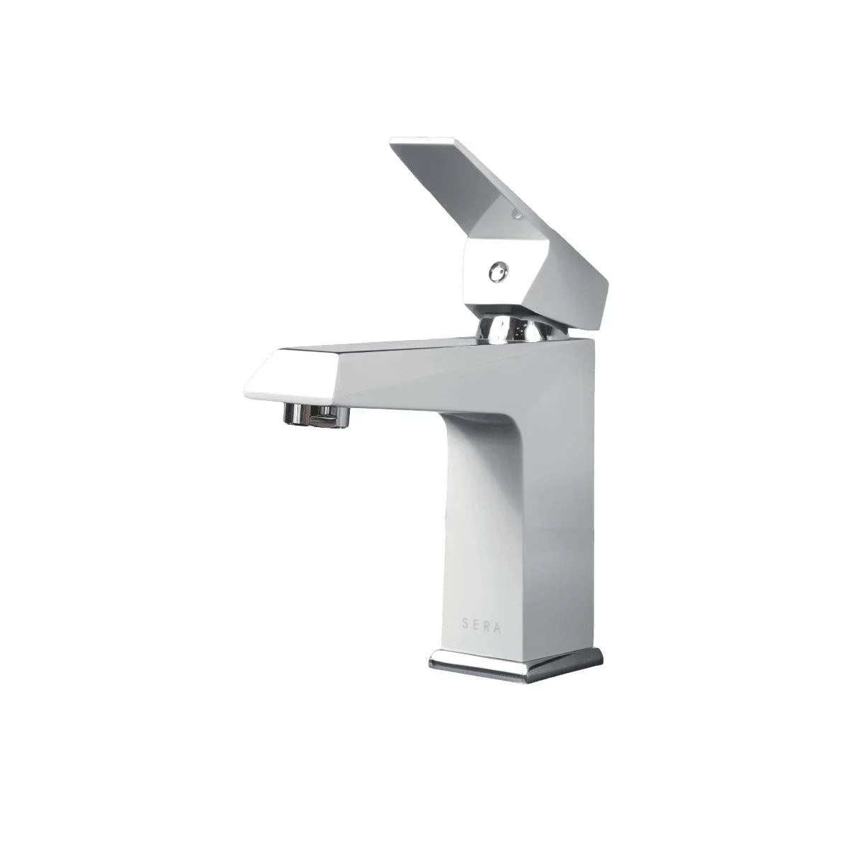 Faucet Prismatic - White and Chrome - Golden Elite Deco