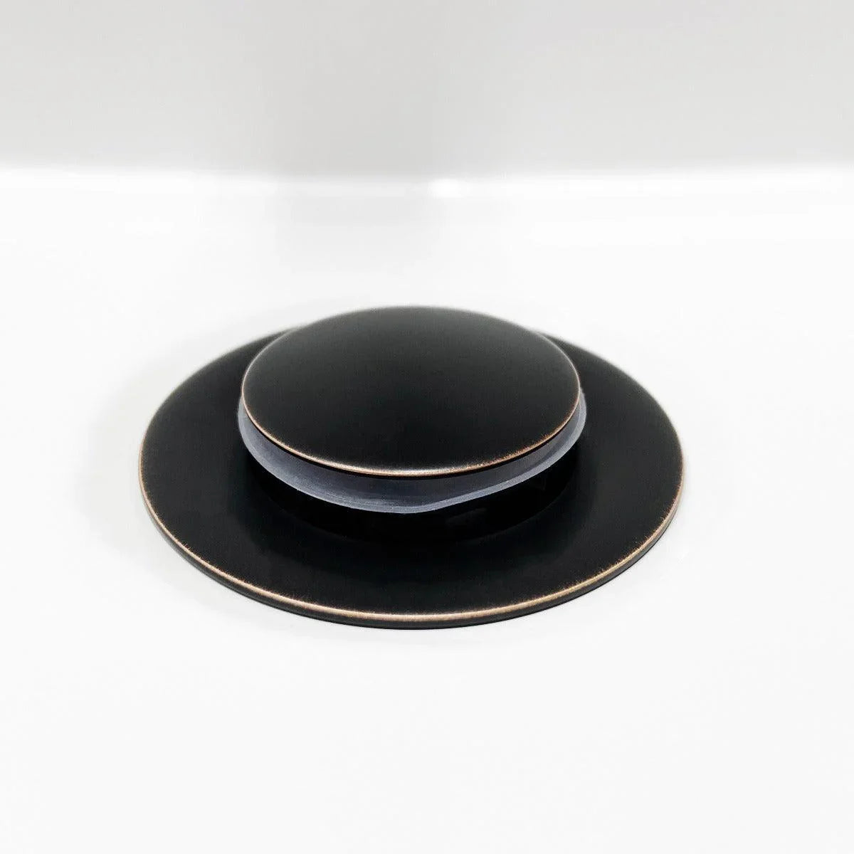 Pop-up Drain with Overflow - Oil Bronze - Golden Elite Deco