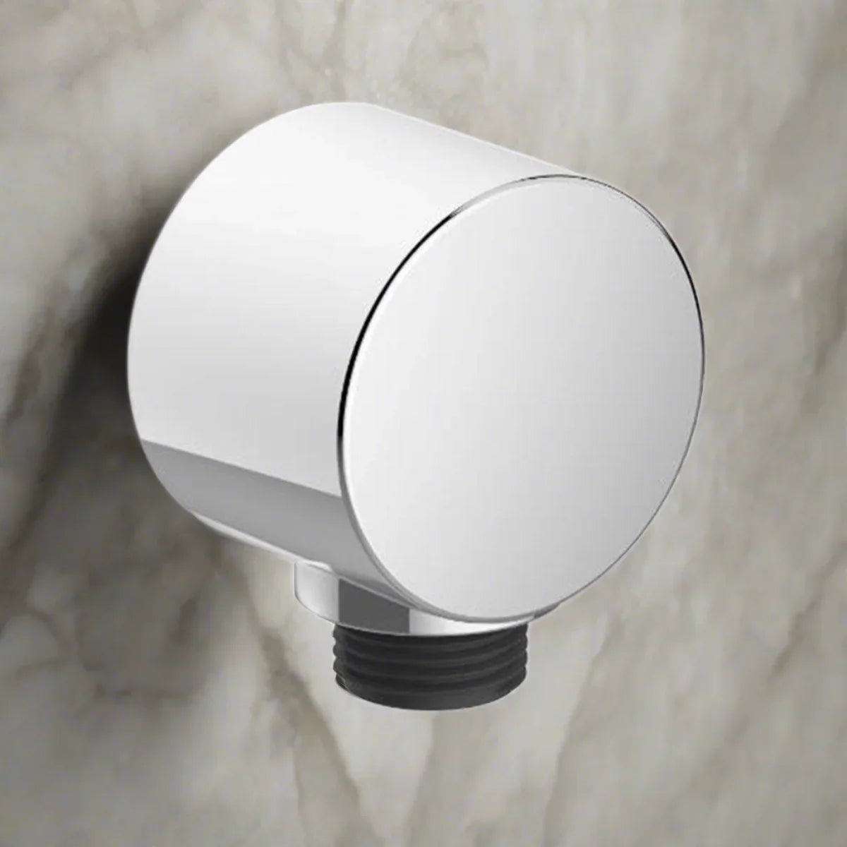 Shower Elbow Brushed Nickel - Round