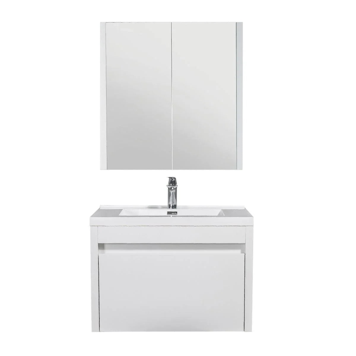 30" Medicine Cabinet - White - Golden Elite Deco