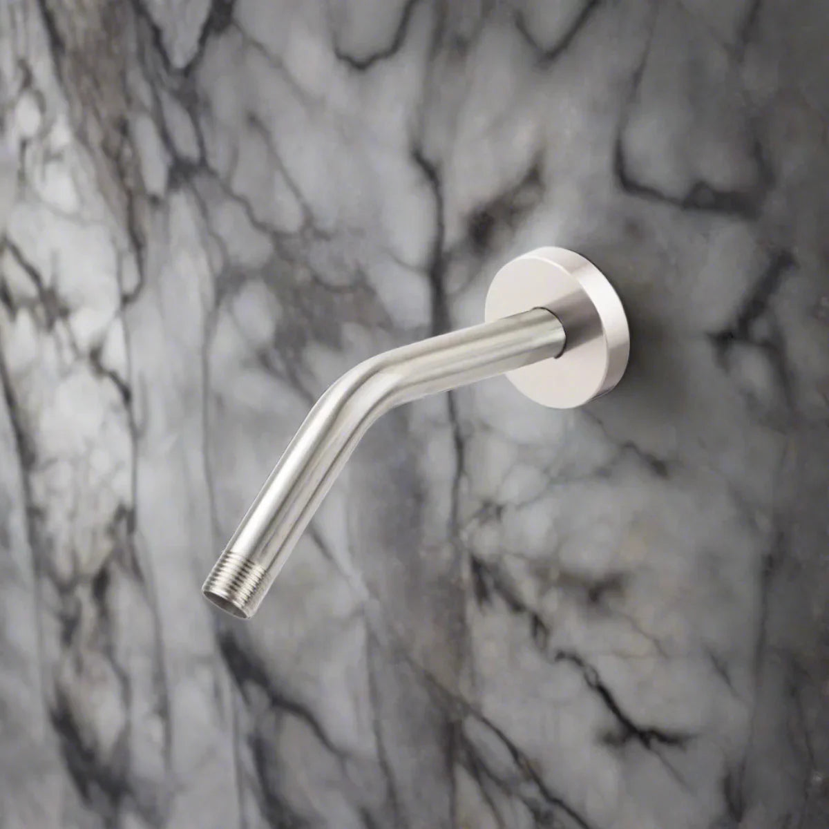 Shower Arm Brushed Nickel - Round