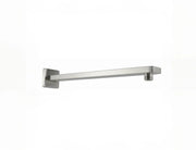 Shower Arm Brushed Nickel - Square - Golden Elite Deco