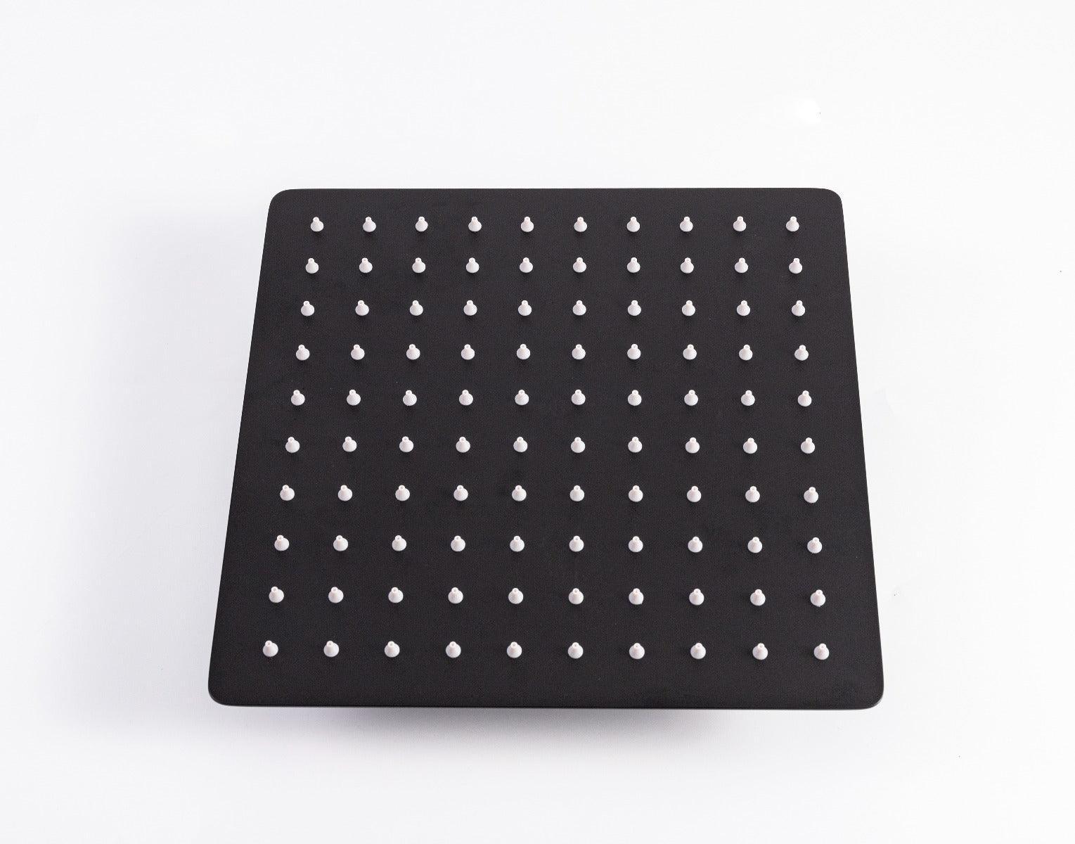 Bathroom Shower Set - Barbados - Matte Black - 2 Function Thermostatic - Golden Elite Deco