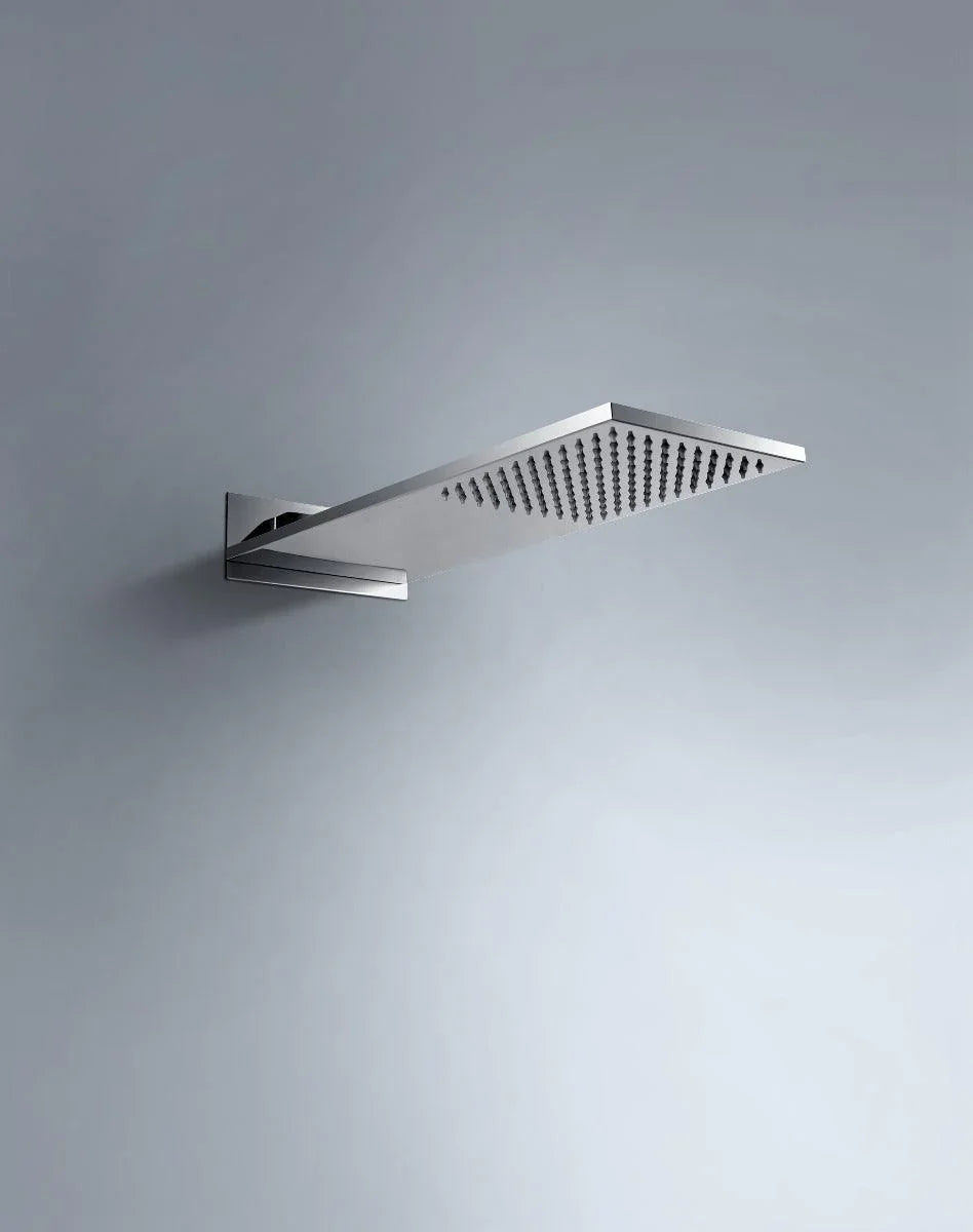 Showerhead Stainless Steel - 1-Function - Golden Elite Deco