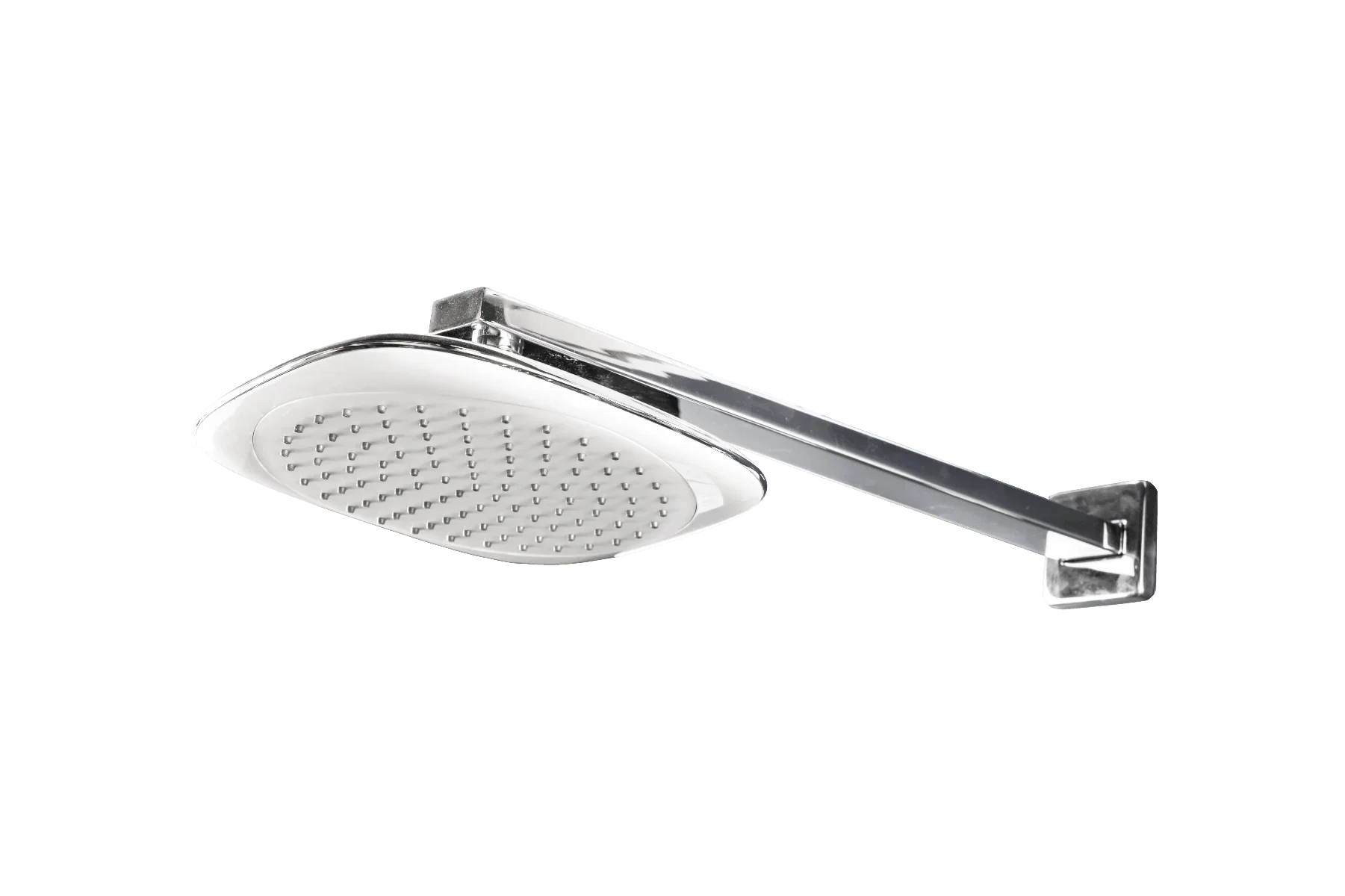 Bathroom Shower Set - Senay - White & Chrome - 3 Function - Golden Elite Deco