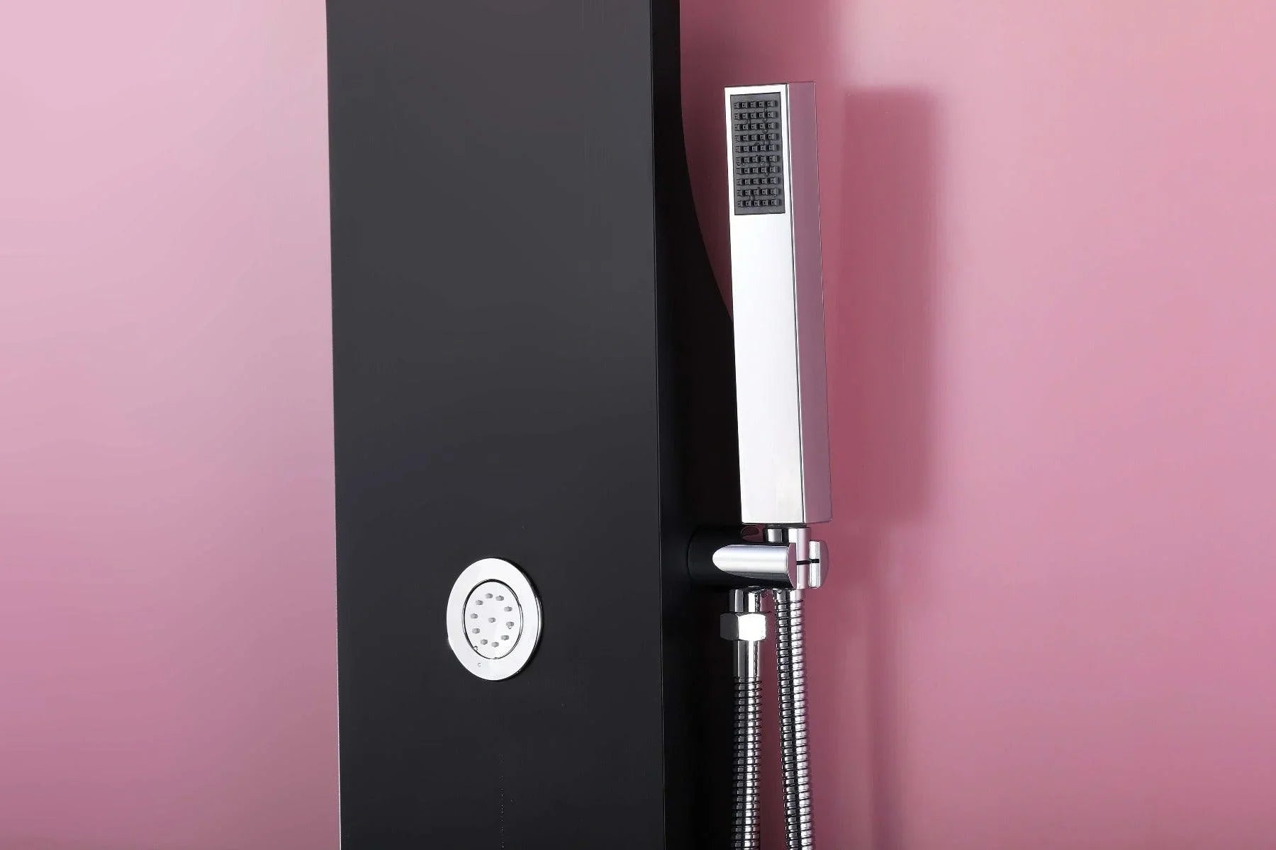 Bathroom Shower Panel - Amazon - Matte Black - Thermostatic - Golden Elite Deco