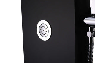 Bathroom Shower Panel - Amazon - Matte Black - Thermostatic - Golden Elite Deco