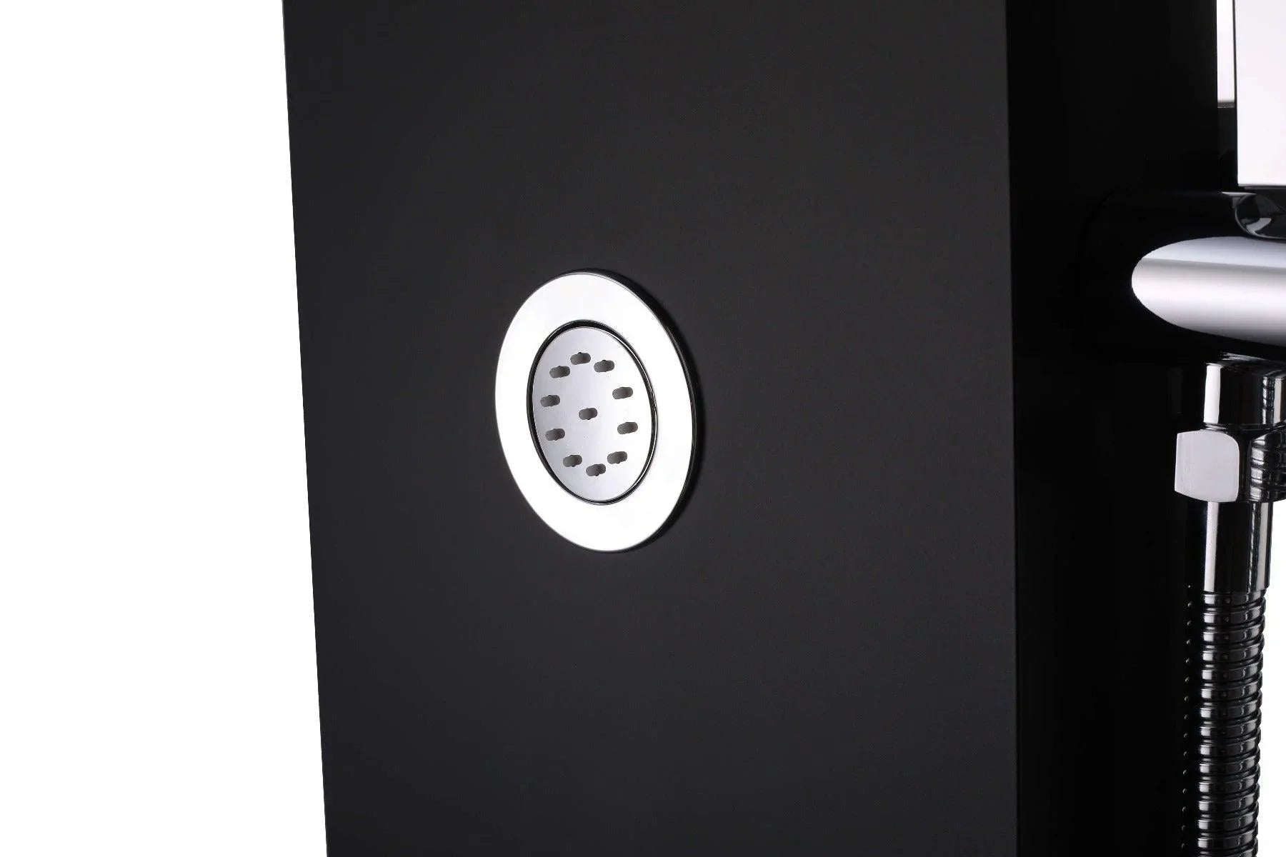 Bathroom Shower Panel - Amazon - Matte Black - Thermostatic - Golden Elite Deco