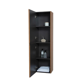 Bathroom Side Cabinet - Light Oak Simon - Golden Elite Deco