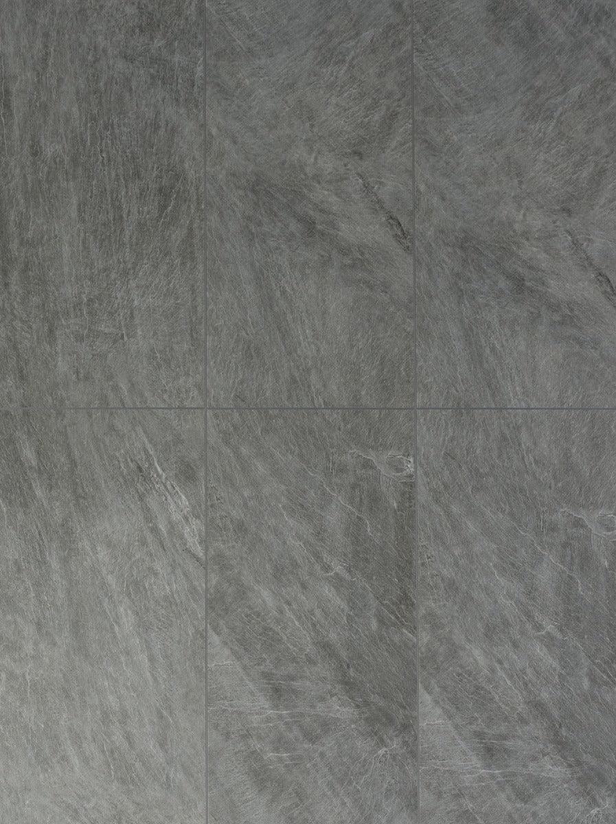 SPC Luxury Vinyl TrueGrout Tile - Thunder Grey - 5 mm - Golden Elite Deco