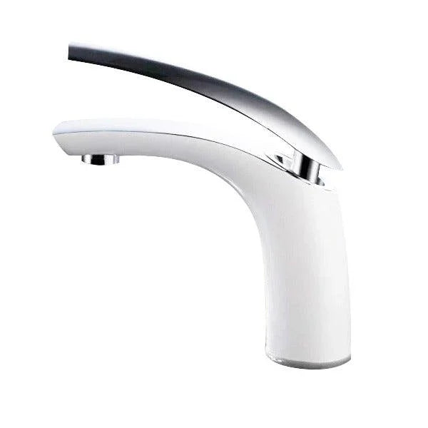 Faucet Studio - White and Chrome - Golden Elite Deco