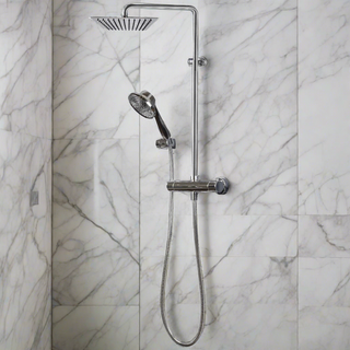 Bathroom Shower Column - Toscana - Chrome - 2 Function