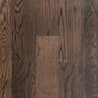 Red Oak Engineered Hardwood Flooring Truffle - 5" - Golden Elite Deco