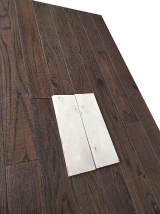 Red Oak Engineered Hardwood Flooring Truffle - 5" - Golden Elite Deco