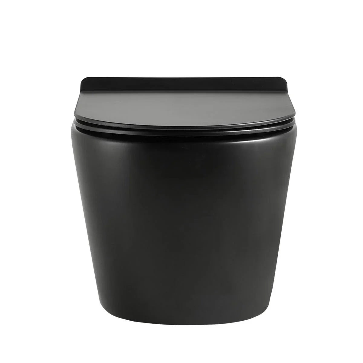 One Piece Wall Hung Toilet - Valencia - Black - Golden Elite Deco