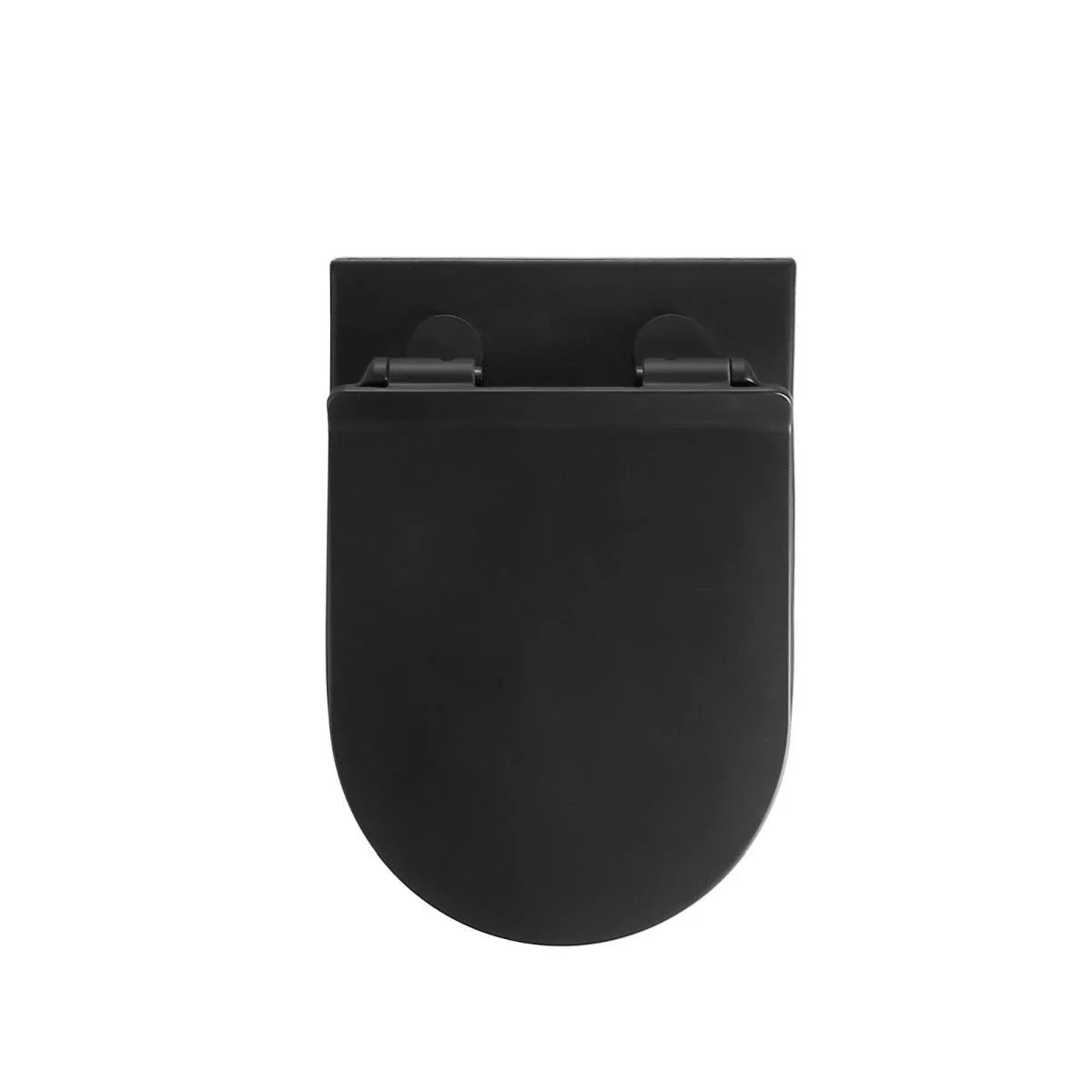 One Piece Wall Hung Toilet - Valencia - Black - Golden Elite Deco