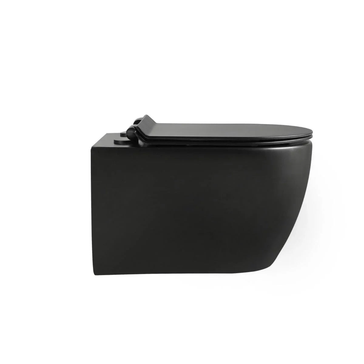 One Piece Wall Hung Toilet - Valencia - Black - Golden Elite Deco